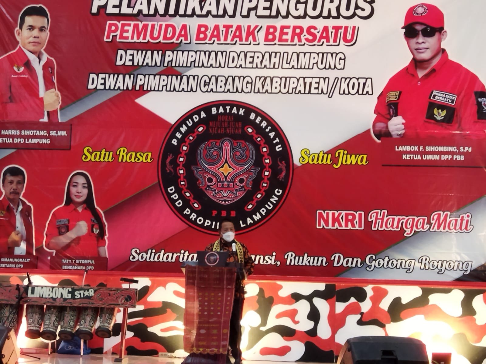 Gubernur Ajak Pemuda Batak Bersatu Bersinergi Demi Lampung Berjaya