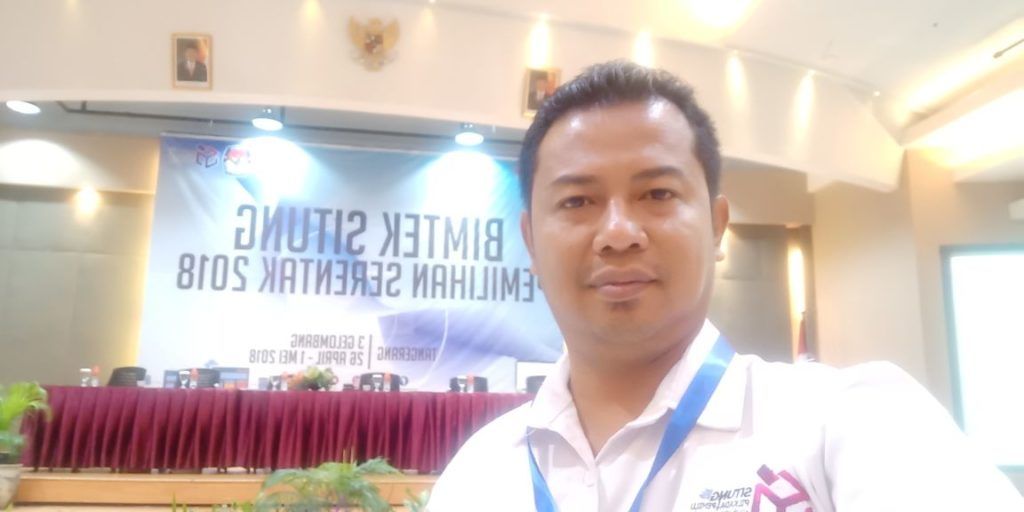 Anggota KPU Tanggamus Angga Lazuardi