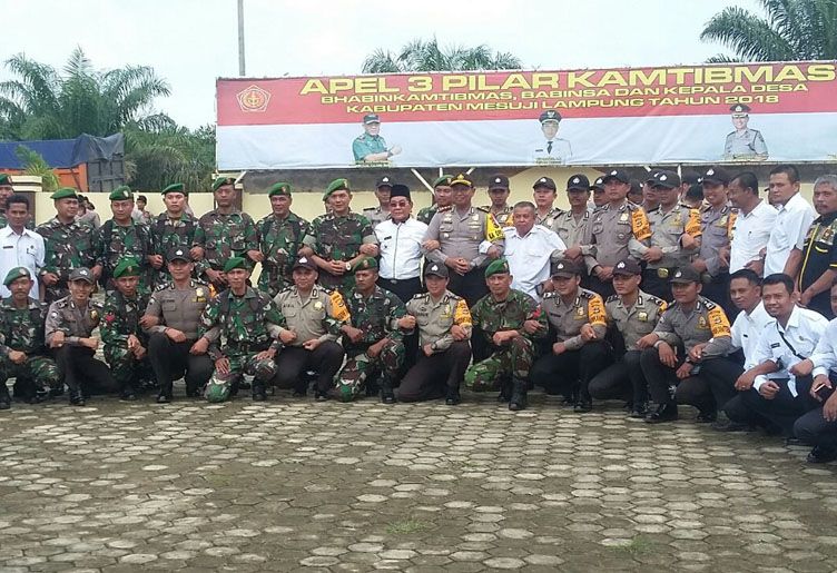 Polres Mesuji Gelar Apel 3 Pilar Kamtibmas