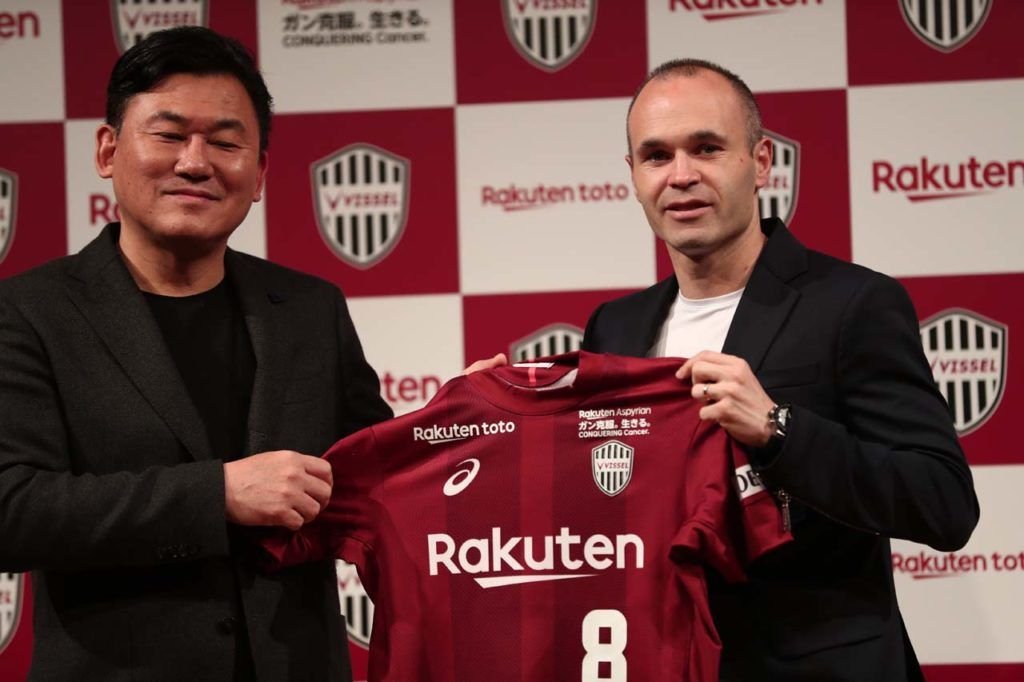 Iniesta Lanjutkan Karier Bersama Vissel Kobe
