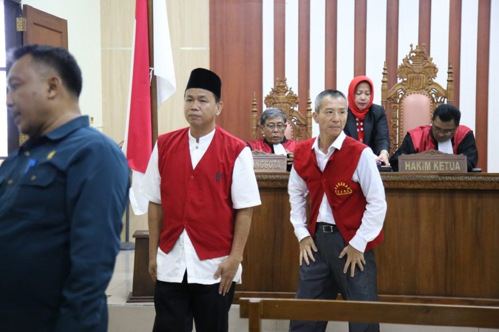 WNA Pembalakan Liar TNBBS Jalani Sidang