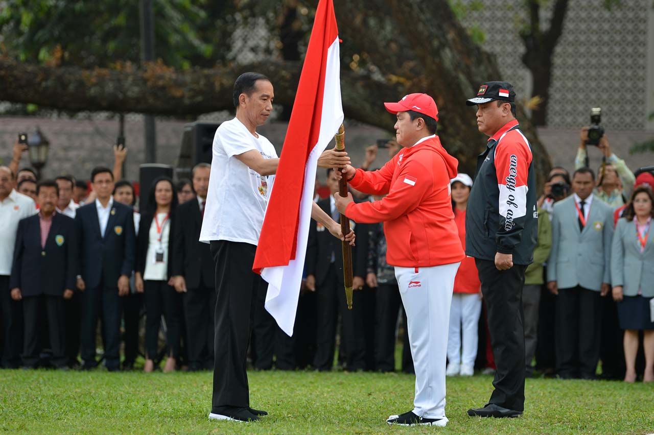 Presiden Titip Kebanggaan Bangsa kepada Atlet