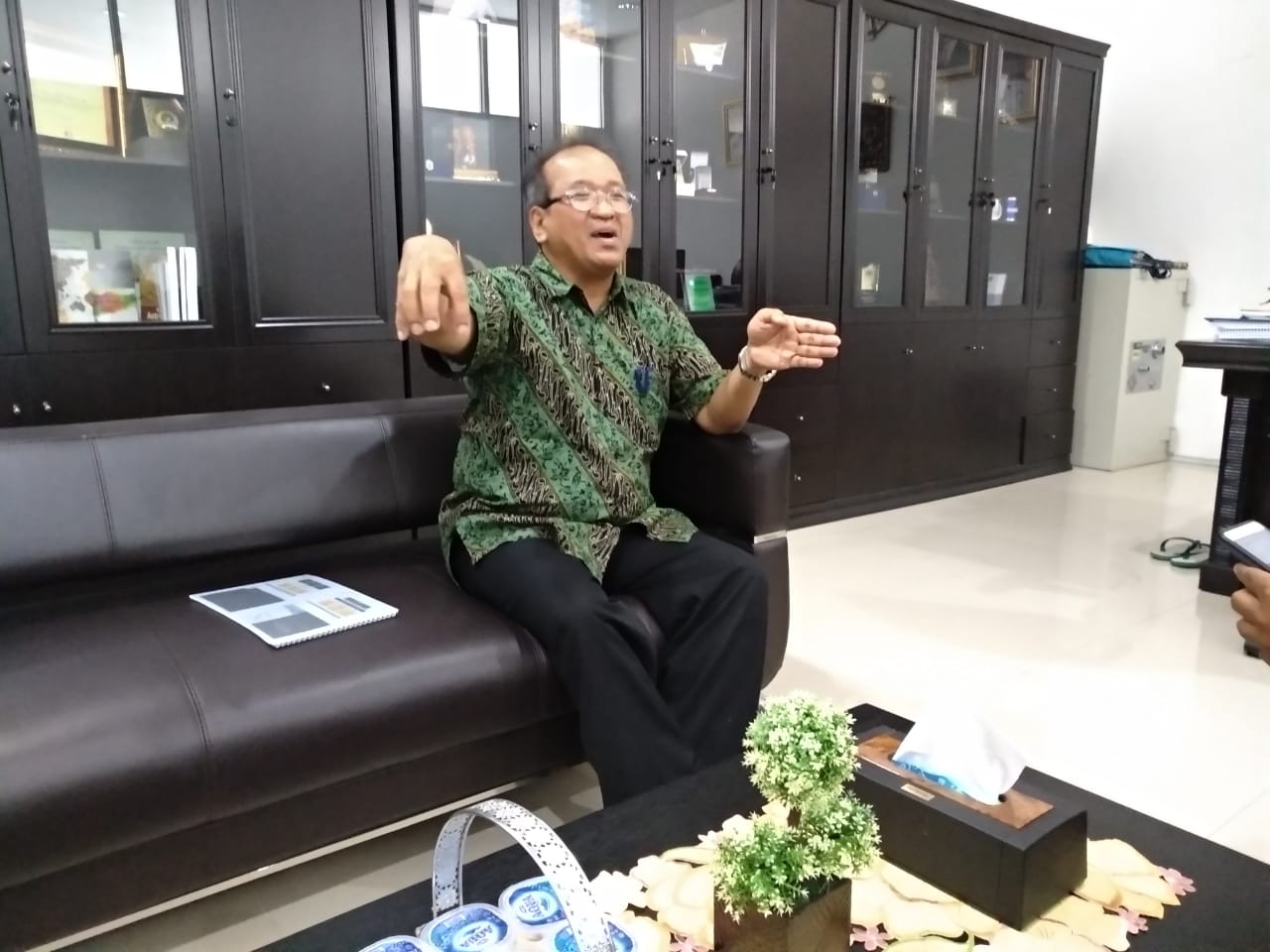 PERCEPATAN PEMBANGUNAN ITERA. Ofyar Z Tamin rektor Institut Teknologi Sumatera (Itera) periode 2018—2022 berjanji mempercepat pembangunan di berbagai sektor. Ofyar terpilih melalui Rapat Dewan Senat Itera, Selasa (7/8).LAMPUNG POST/YUSMART DWI SAPUTRA