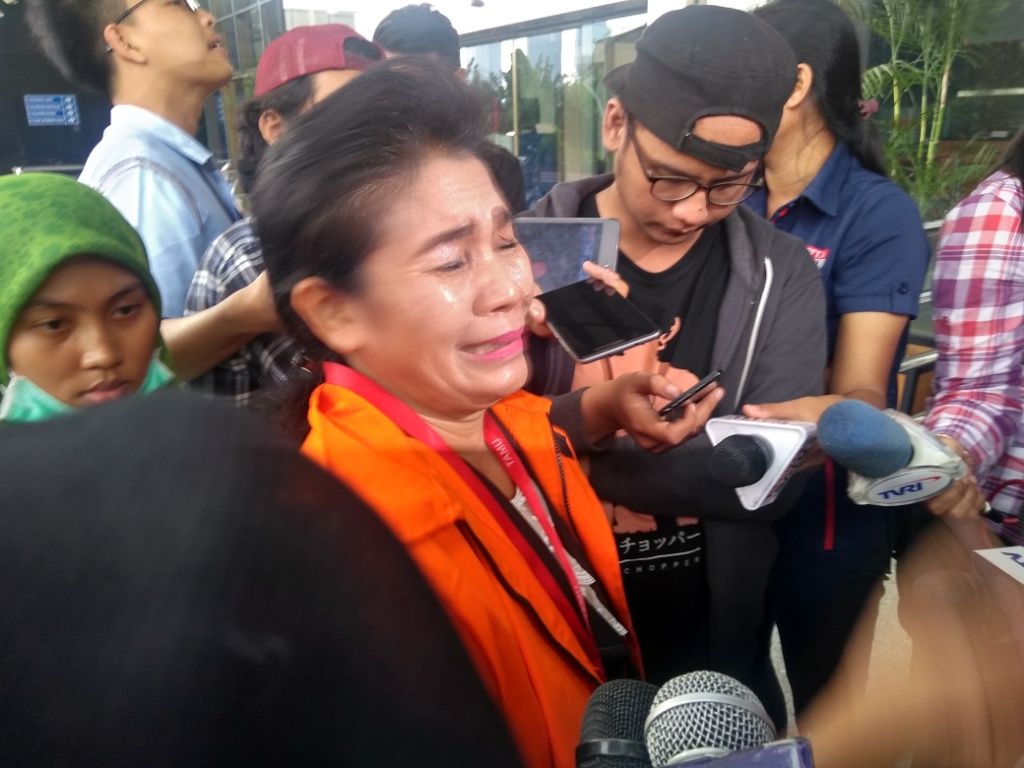 Hakim Merry Menangis di KPK