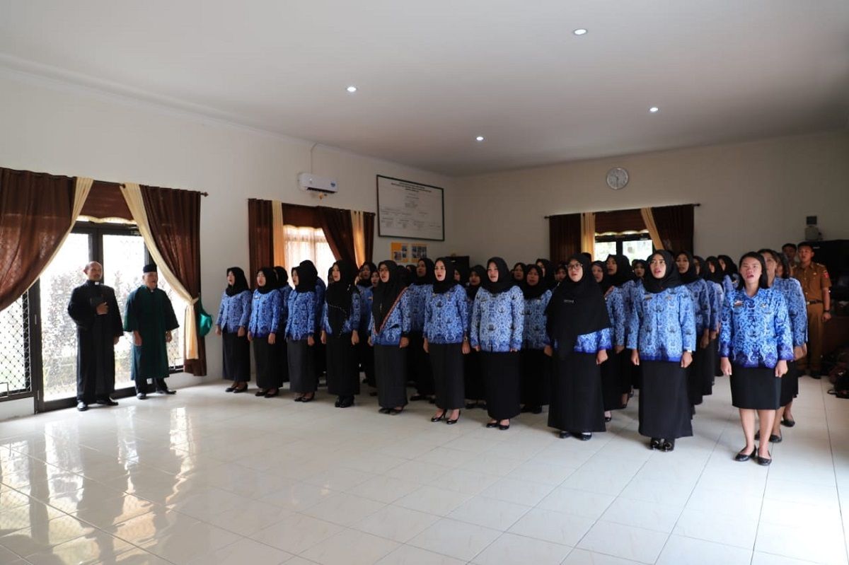 112 ASN Dilantik, Parosil Minta Beri Pelayanan Terbaik