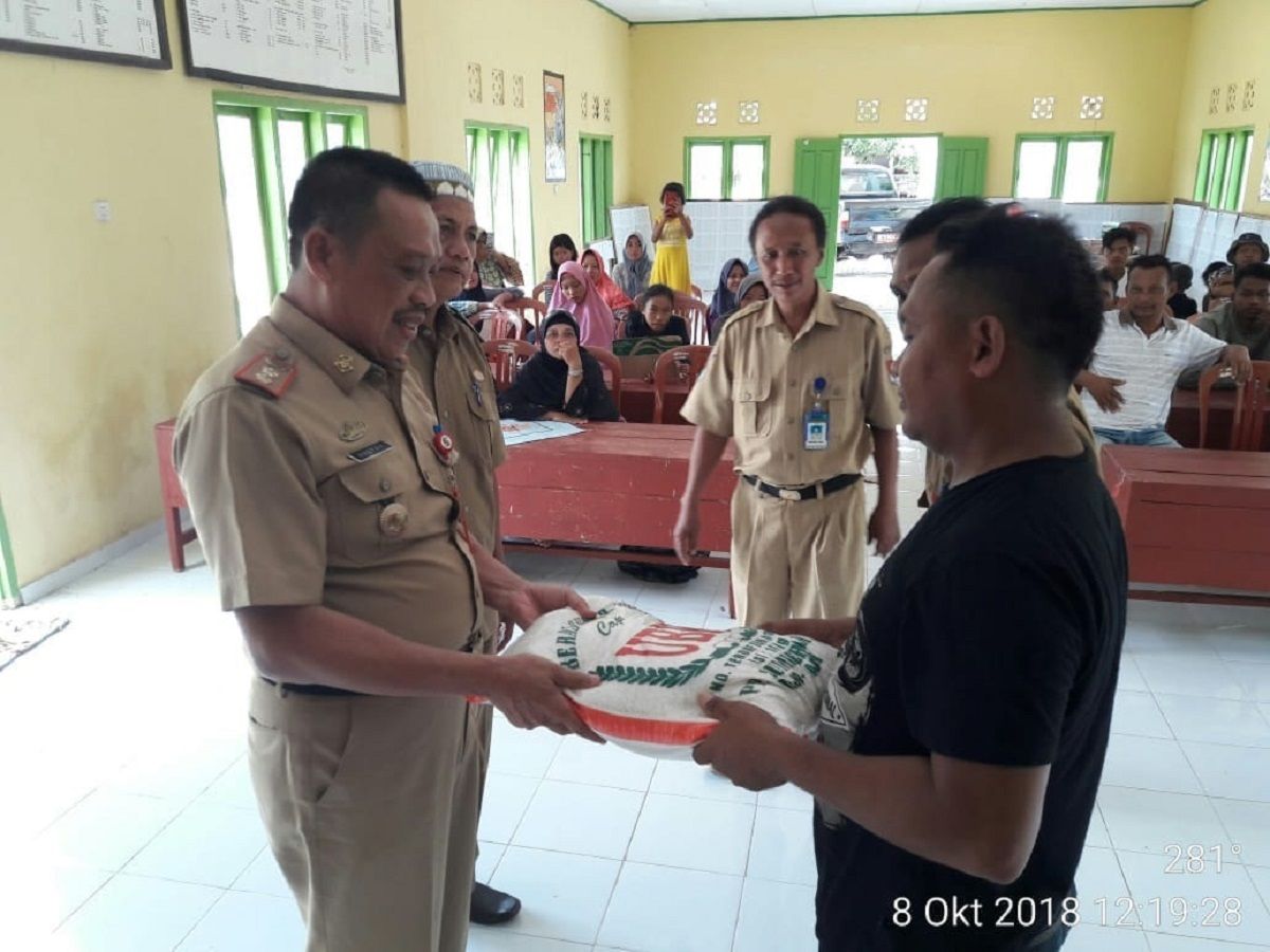 Bupati Santuni Warga Terdampak Bencana Palu