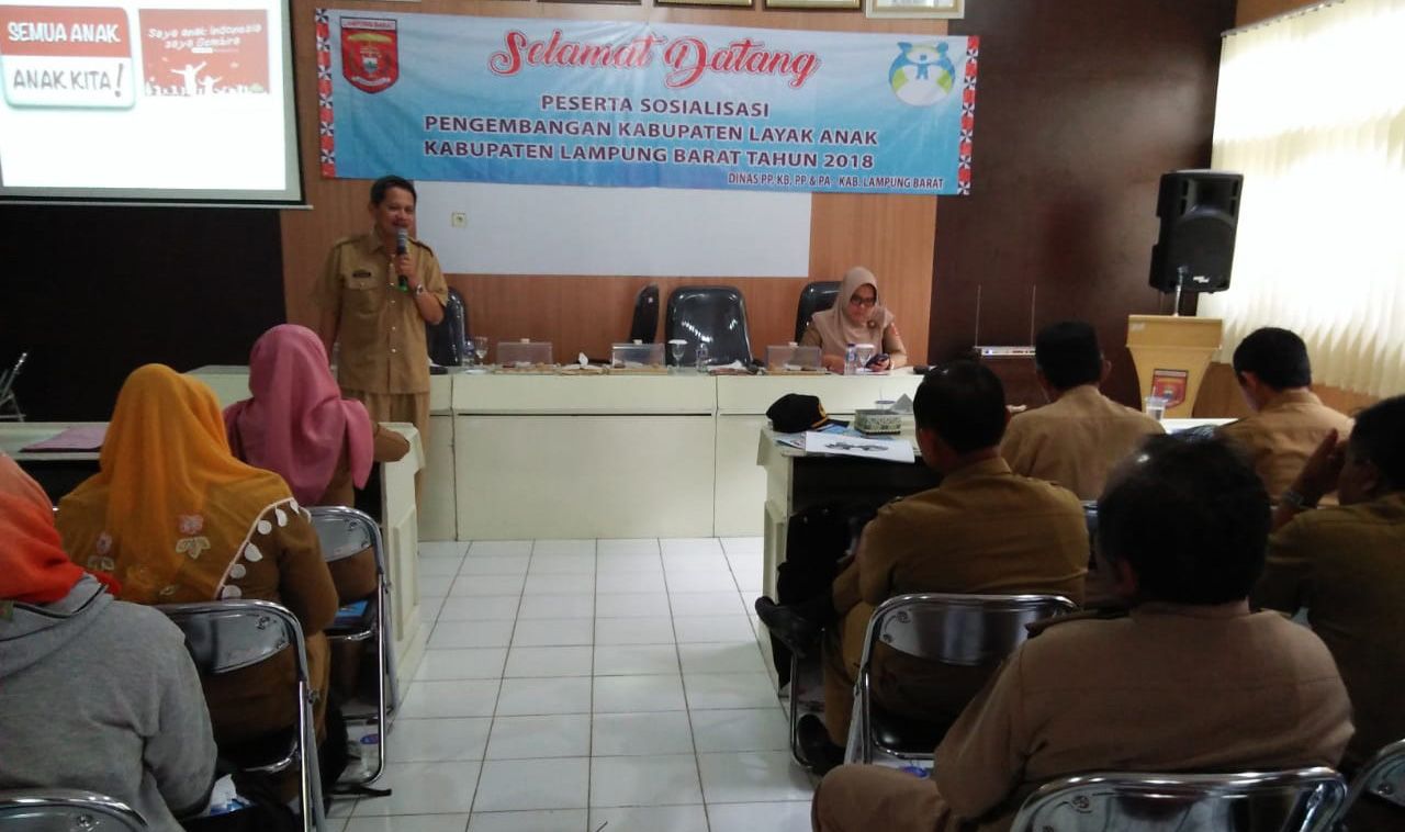 Lambar Sosialisasi Pengembangan Kabupaten Layak Anak