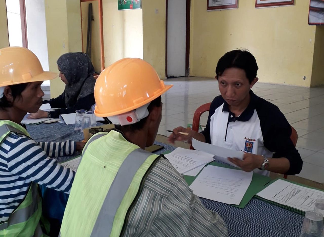 Pesawaran Tambah Tenaga Konstruksi Berkompetensi