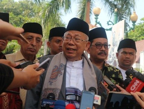 Ma'Ruf Amin Sapa Masyarakat Lampung