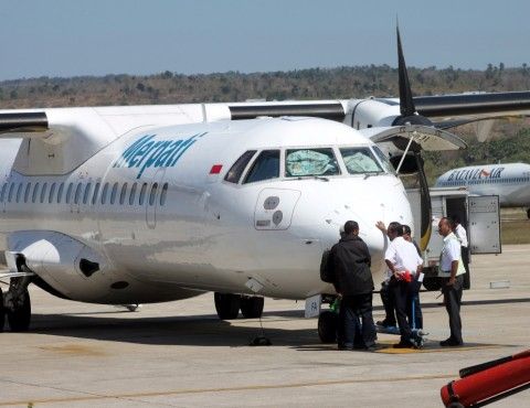 Illustrasi Merpati AirlinesMI/Pace Amalo.