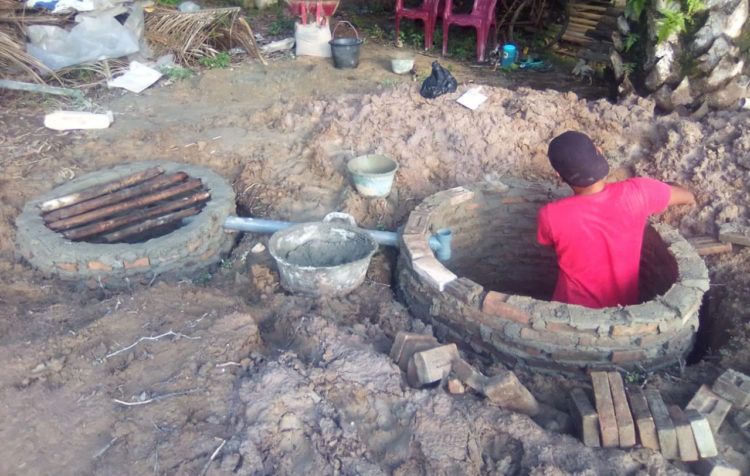 Sanitasi Layak ODF di Sragi Lamban