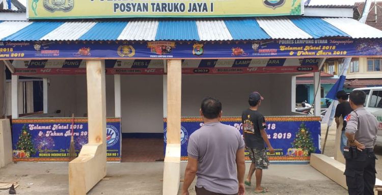 Polisi Dirikan Pospam di Jalinteng Sumatera