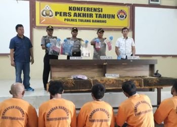 Sepanjang 2018, Kasus Kriminalitas di Tuba Meningkat