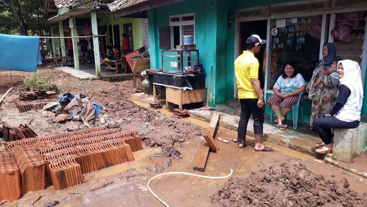 Kerugian Banjir di Palembapang Capai Rp70 Juta