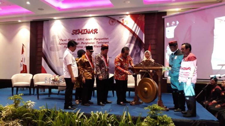 Mingrum Gumay Pimpin Alumni GMNI Lampung