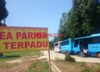 Unila Berlakukan Parkir Terpadu Minggu Depan