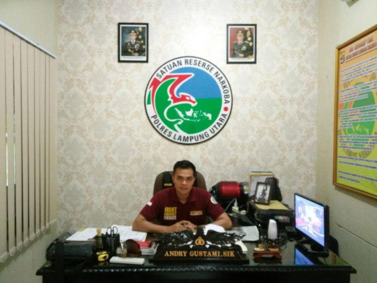 Sepanjang 2018 Polres Lampura Tangani 131 Kasus Narkoba