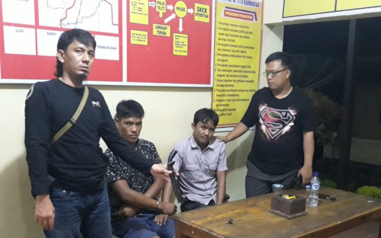 Dua Begal Ditangkap di Kontrakan