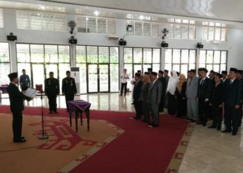 Adipati Lantik 20 Pejabat Struktural Eselon II dan III