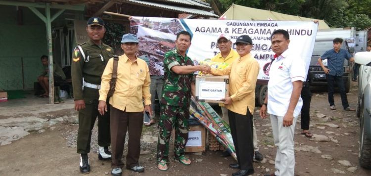 PHDI Lampung Salurkan Bantuan untuk Korban Tsunami