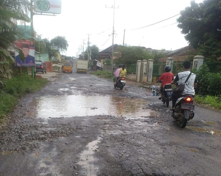 Jalan di Sribasuki Butuh Perbaikan