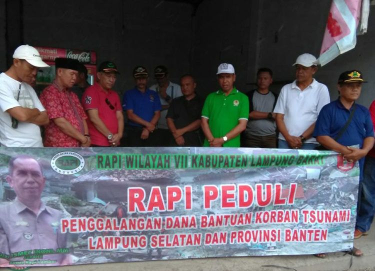 RAPI Lambar Kirim Bantuan Kemanusiaan ke Lamsel