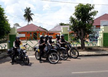 Polres Lampura Giatkan Patroli Jelang Pilpres 2019