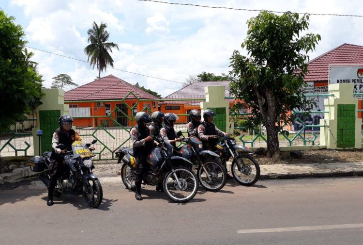 Polres Lampura Giatkan Patroli Jelang Pilpres 2019