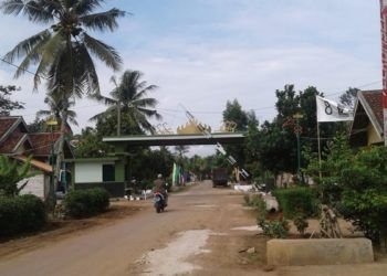 Gerbang Desa Kotaagung Diresmikan