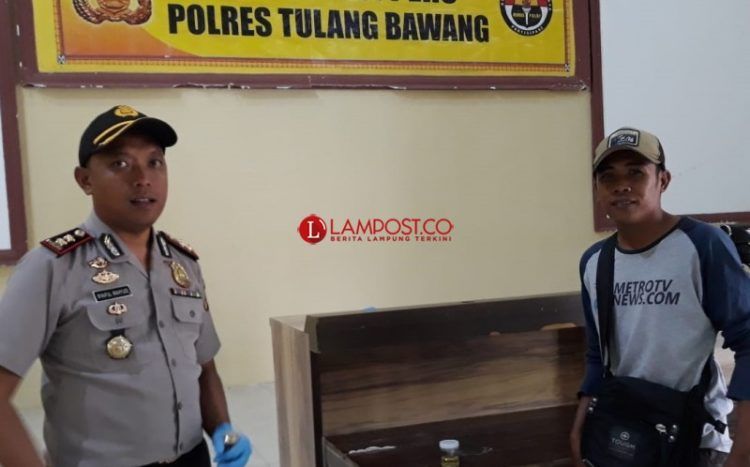 Kapolres Tulangbawang AKBP Syaiful Wahyudi. (Lampost/Ferdi Irwanda).