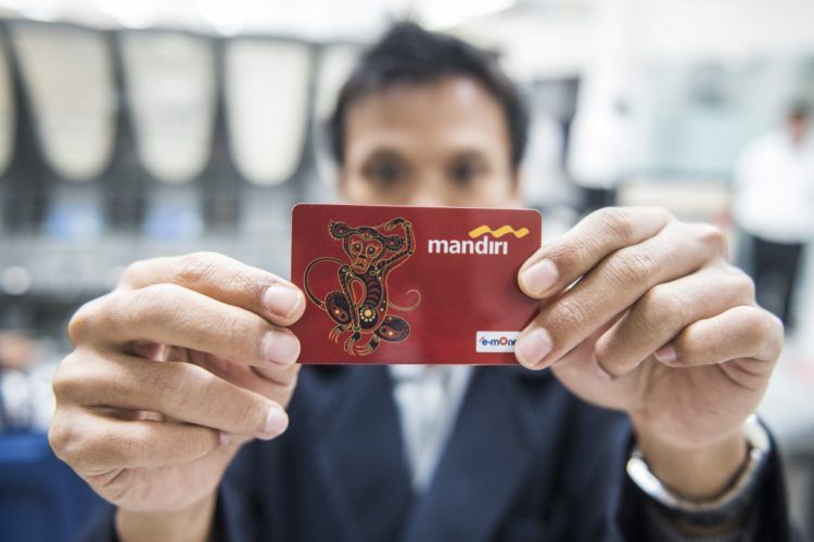 E-Money. ANTARA FOTO /M Agung Rajasa.