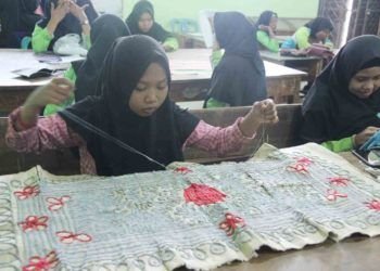 Kreasikan Sulam Usus