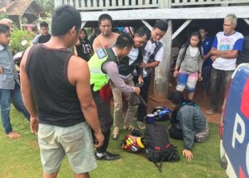 Dua Motor Adu Banteng, Tiga Terluka