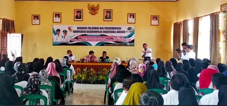 Disdik Tubaba Beri Pelatihan Khusus Sukarelawan Tiyuh Matematika