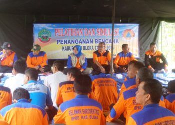 Tagana Beri Pelajar Latihan Hadapi Bencana