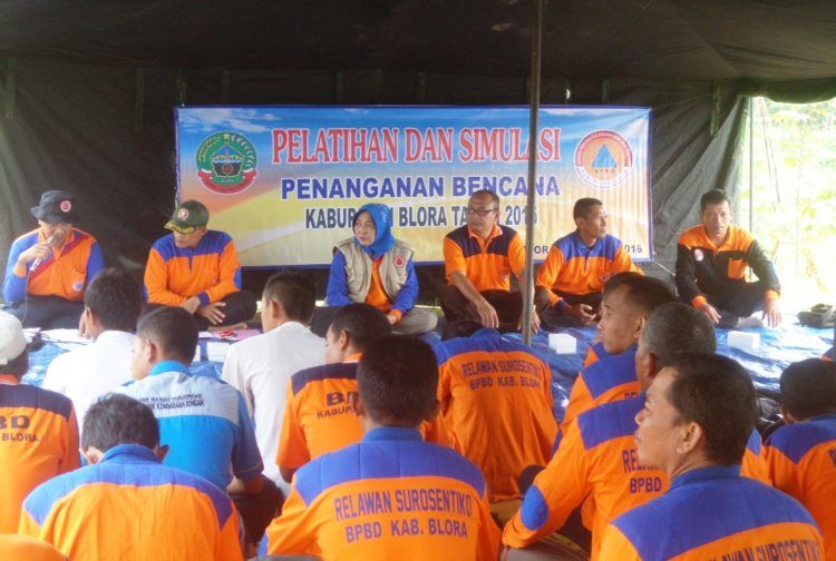 Tagana Beri Pelajar Latihan Hadapi Bencana