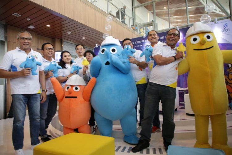 THE GAS. PGN-PERTAGAS meluncurkan The Gas yang menjadi gambaran 3 unsur PGN.DOK PGN