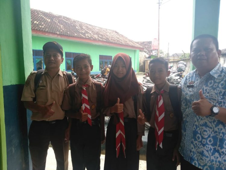 Siswa SMPN 2 Kasui Ikut Seleksi O2SN Way Kanan