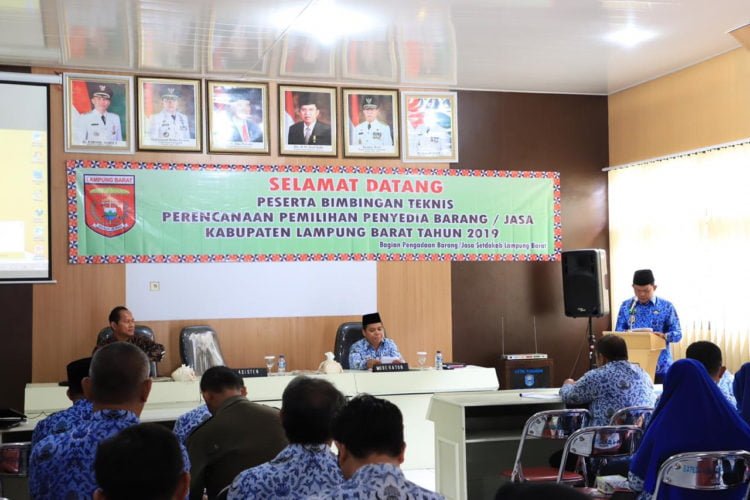 Minimalisasi Permasalahan Proses Pengadaan, Lambar Gelar Bimtek