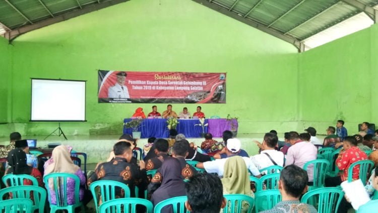 Panitia Pilkades-BPD Ikuti Sosialisasi Pemilihan Serentak