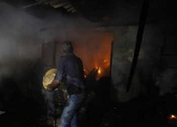 Penyebab Kebakaran Pasar Natar Diduga Korsleting