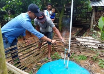 Tarjio Olah Kotoran Sapi Jadi Biogas