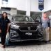 PELUNCURAN ALL NEW ERTIGA. All New Ertiga Suzuki Sport resmi diluncurkan di pasar otomotif Lampung, Sabtu (23/3).LAMPUNG POST/EFFRAN KURNIAWAN