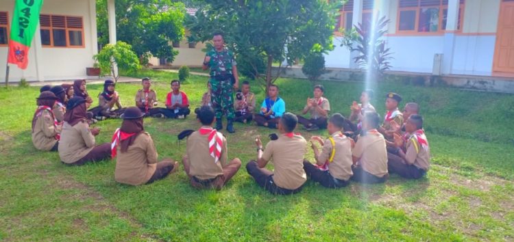 Pramuka Penegak di Katibung Dibekali Pengetahuan Kepemimpinan