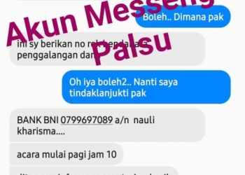 Akun Bupati-Ketua TP PKK Lampura Dicatut