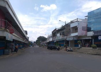 Saat Pencoblosan, Pasar Dekon Lengang