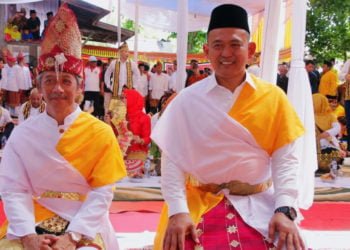 Forkopimda Pringsewu Dapat Gelar Adat