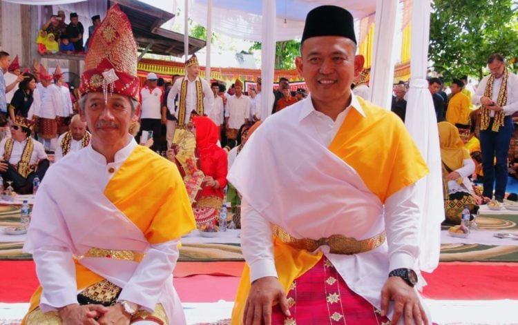 Forkopimda Pringsewu Dapat Gelar Adat