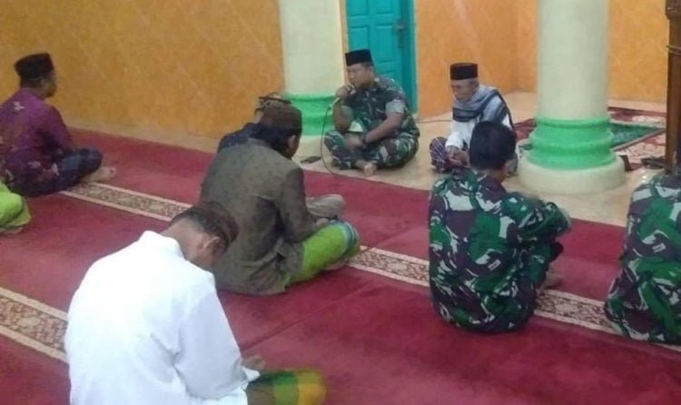 Dandim Tuba Ajak Warga Jaga Situasi Kondusif