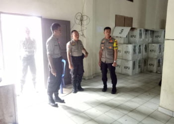Polres Pantau Personel Pengamanan Pemilu